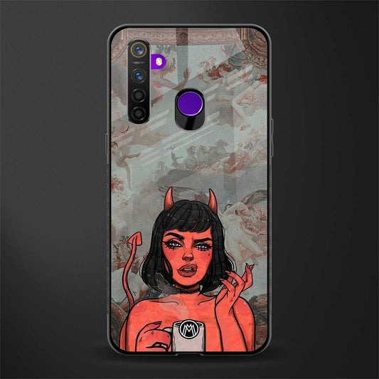 devil buys mymerchandize glass case for realme narzo 10 image