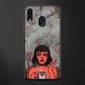 devil buys mymerchandize glass case for samsung galaxy m10s image