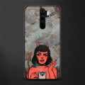 devil buys mymerchandize glass case for redmi note 8 pro image