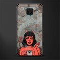 devil buys mymerchandize glass case for redmi note 9 pro image
