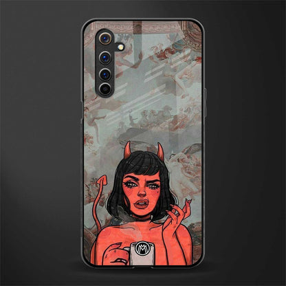 devil buys mymerchandize glass case for realme 6i image