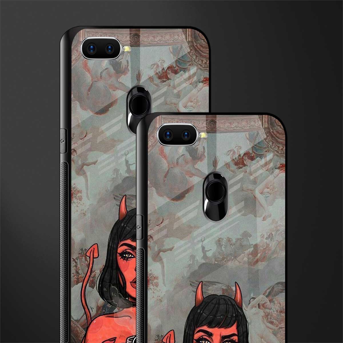 devil buys mymerchandize glass case for oppo a7 image-2