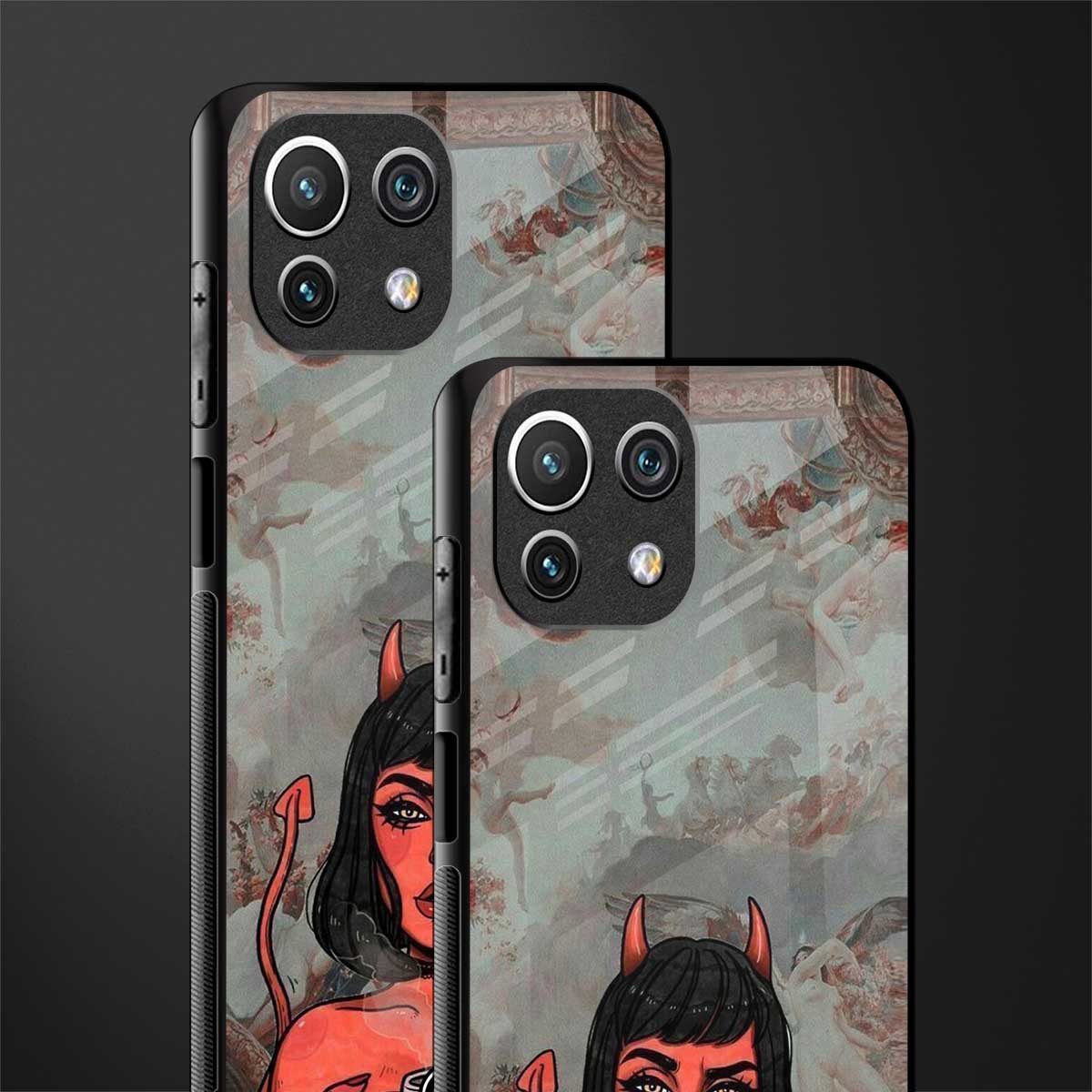 devil buys mymerchandize glass case for mi 11 lite image-2