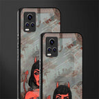 devil buys mymerchandize back phone cover | glass case for vivo y73