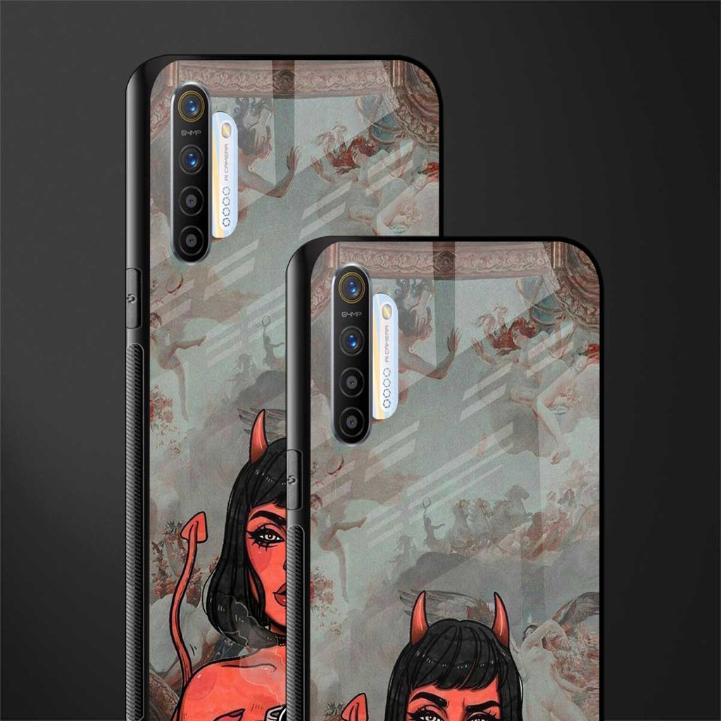 devil buys mymerchandize glass case for realme xt image-2