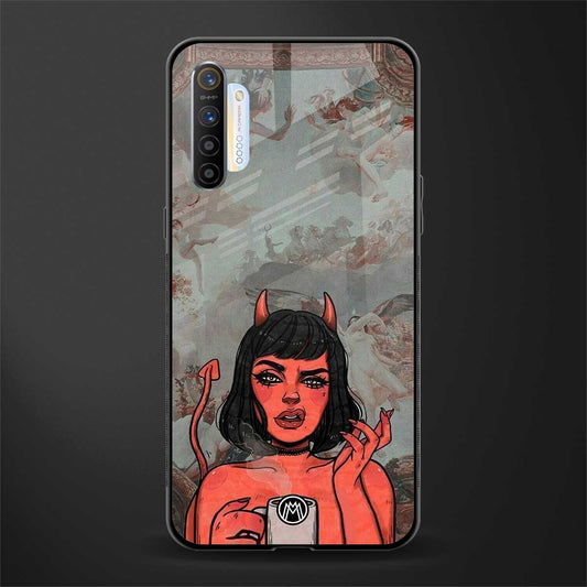 devil buys mymerchandize glass case for realme x2 image