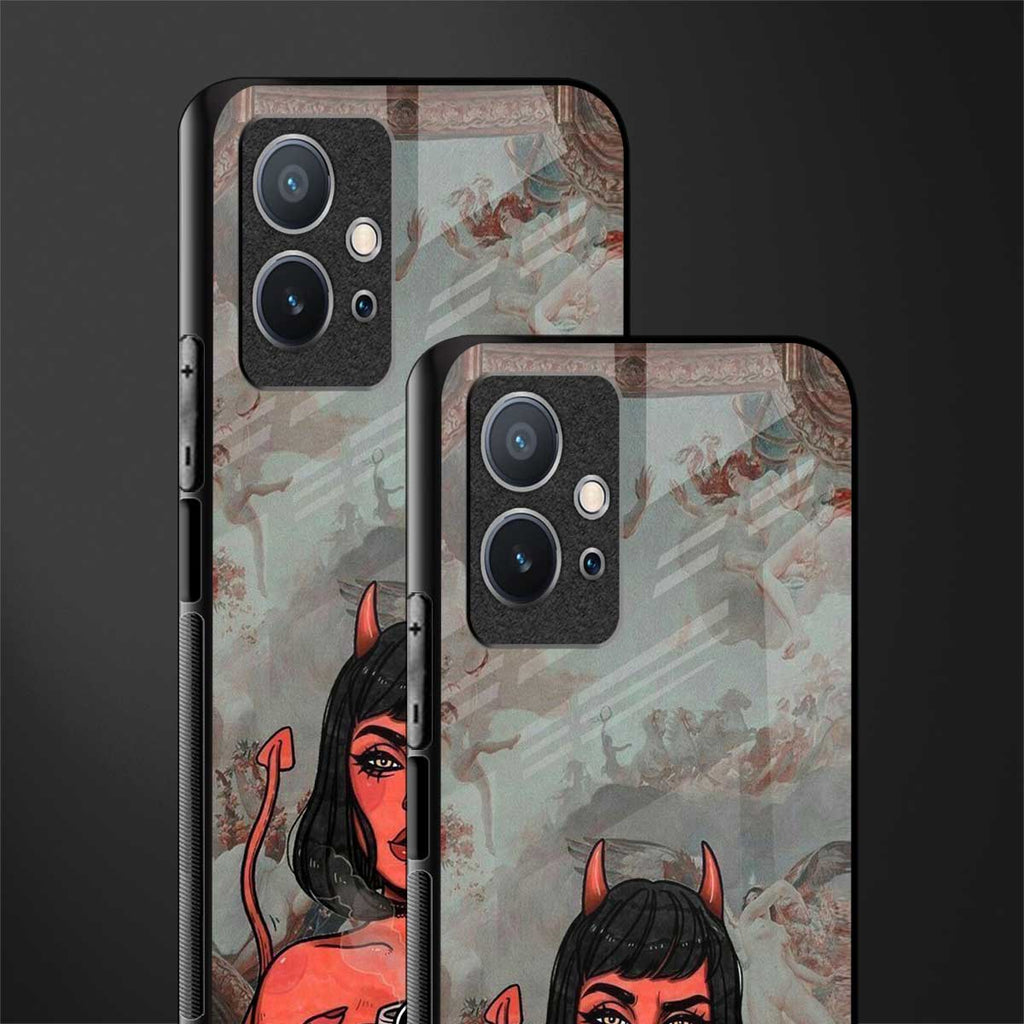 devil buys mymerchandize glass case for vivo t1 5g image-2