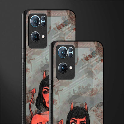 devil buys mymerchandize glass case for oppo reno7 pro 5g image-2