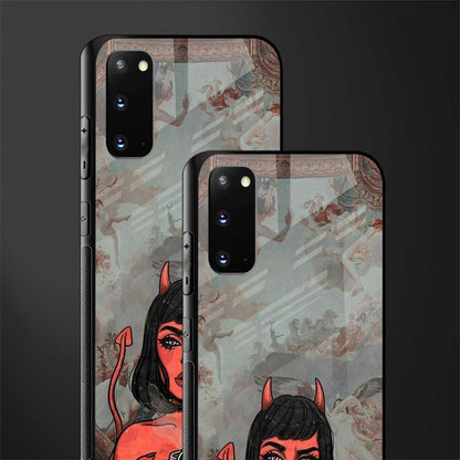 devil buys mymerchandize glass case for samsung galaxy s20 image-2