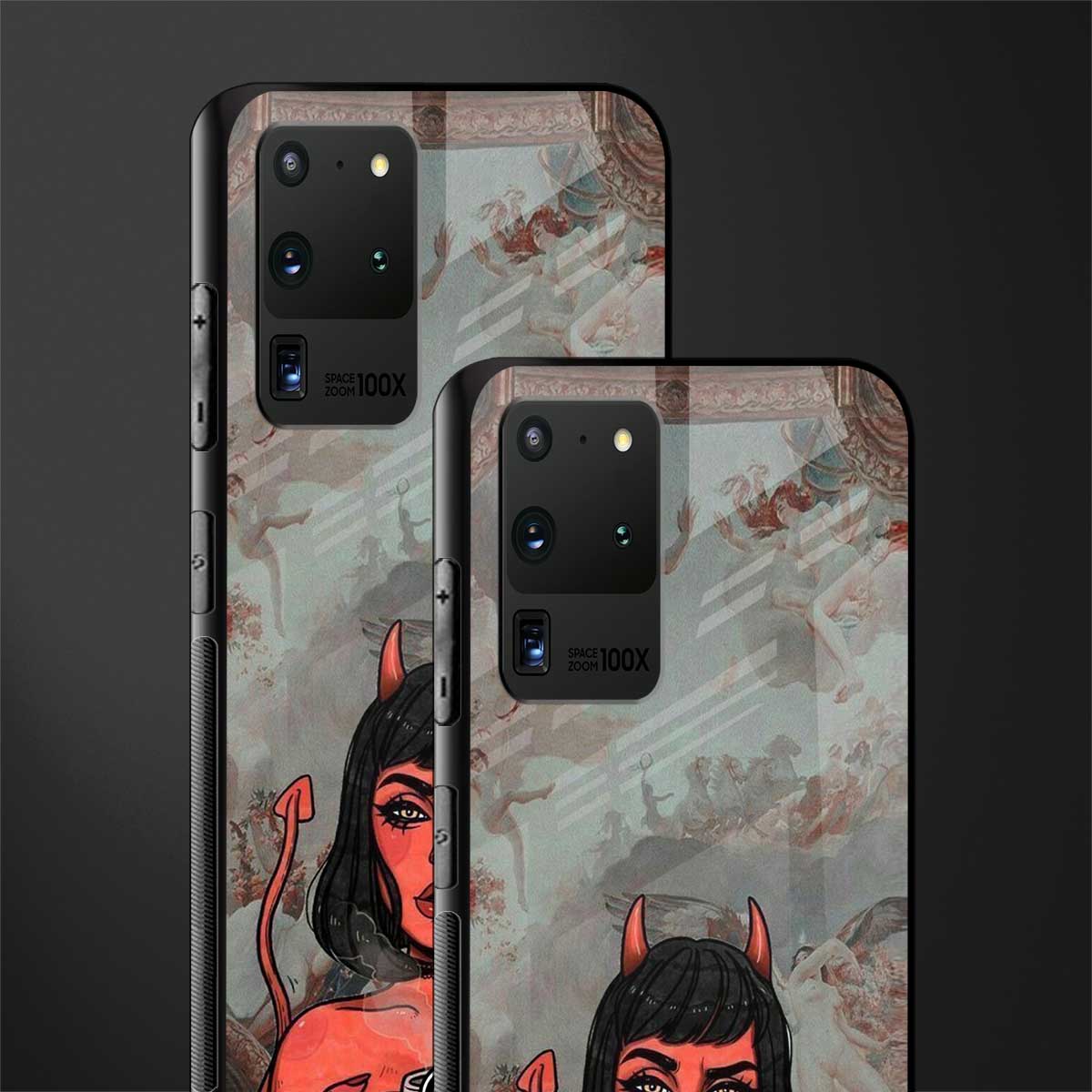 devil buys mymerchandize glass case for samsung galaxy s20 ultra image-2