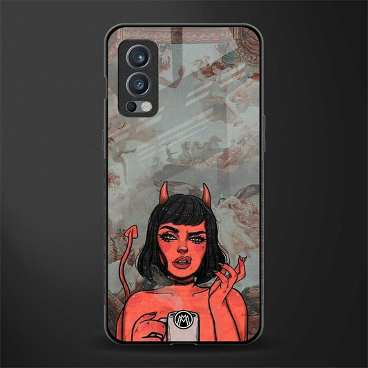 devil buys mymerchandize glass case for oneplus nord 2 5g image
