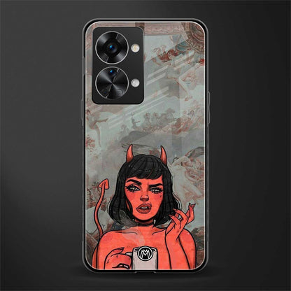 devil buys mymerchandize glass case for phone case | glass case for oneplus nord 2t 5g