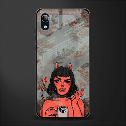 devil buys mymerchandize glass case for vivo y91i image