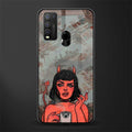 devil buys mymerchandize glass case for vivo y50 image