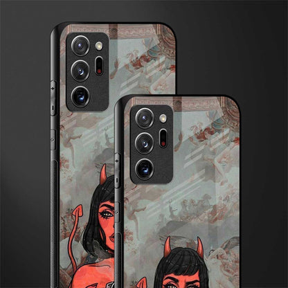 devil buys mymerchandize glass case for samsung galaxy note 20 ultra 5g image-2