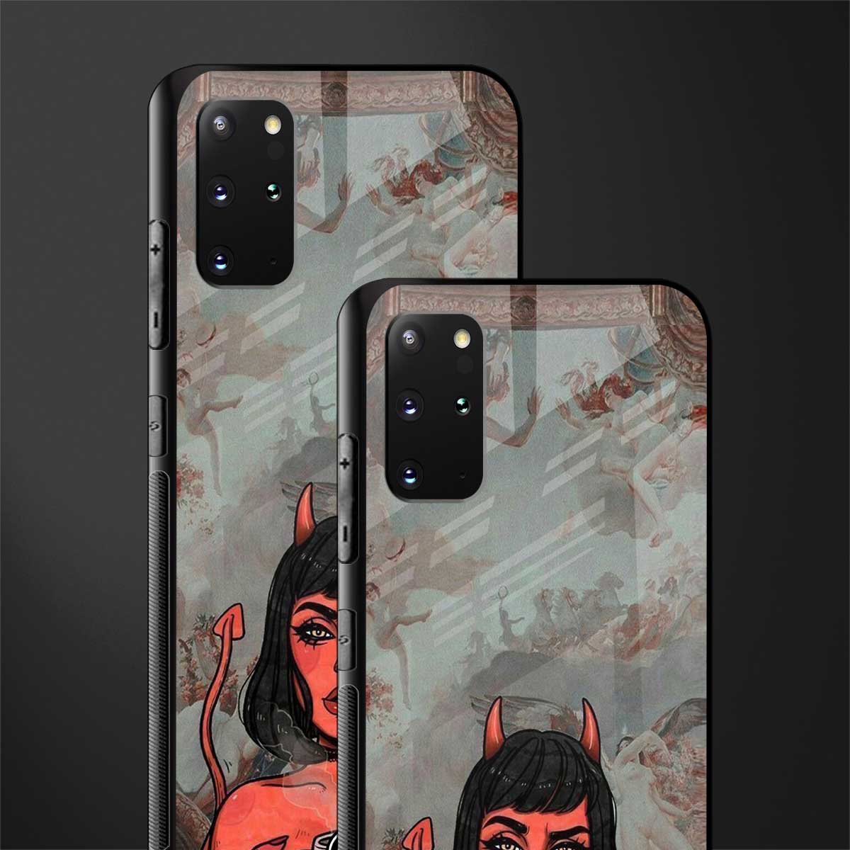 devil buys mymerchandize glass case for samsung galaxy s20 plus image-2