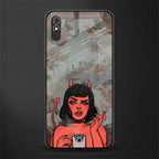 devil buys mymerchandize glass case for redmi 9a image