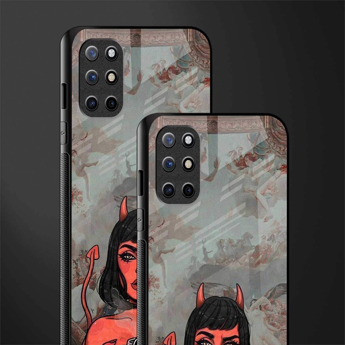 devil buys mymerchandize glass case for oneplus 8t image-2