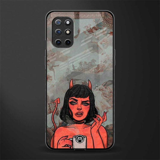 devil buys mymerchandize glass case for oneplus 8t image