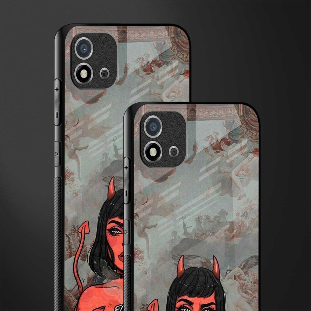 devil buys mymerchandize glass case for realme c20 image-2
