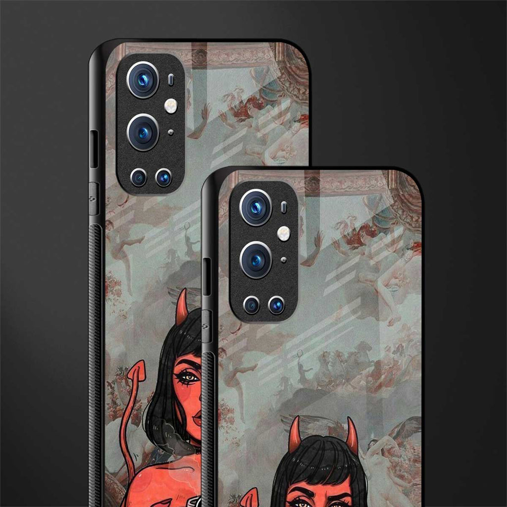 devil buys mymerchandize glass case for oneplus 9 pro image-2