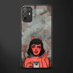 devil buys mymerchandize glass case for oppo f19 pro plus image