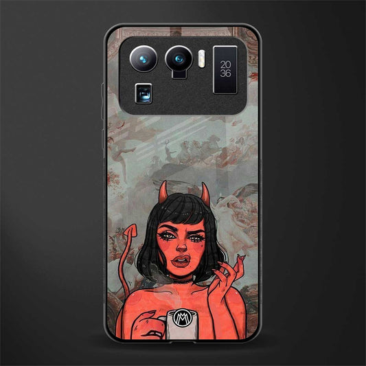 devil buys mymerchandize glass case for mi 11 ultra 5g image