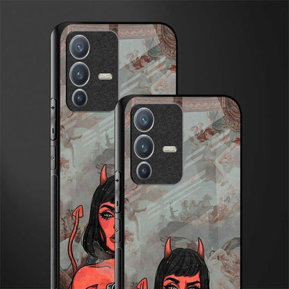 devil buys mymerchandize glass case for vivo v23 pro 5g image-2