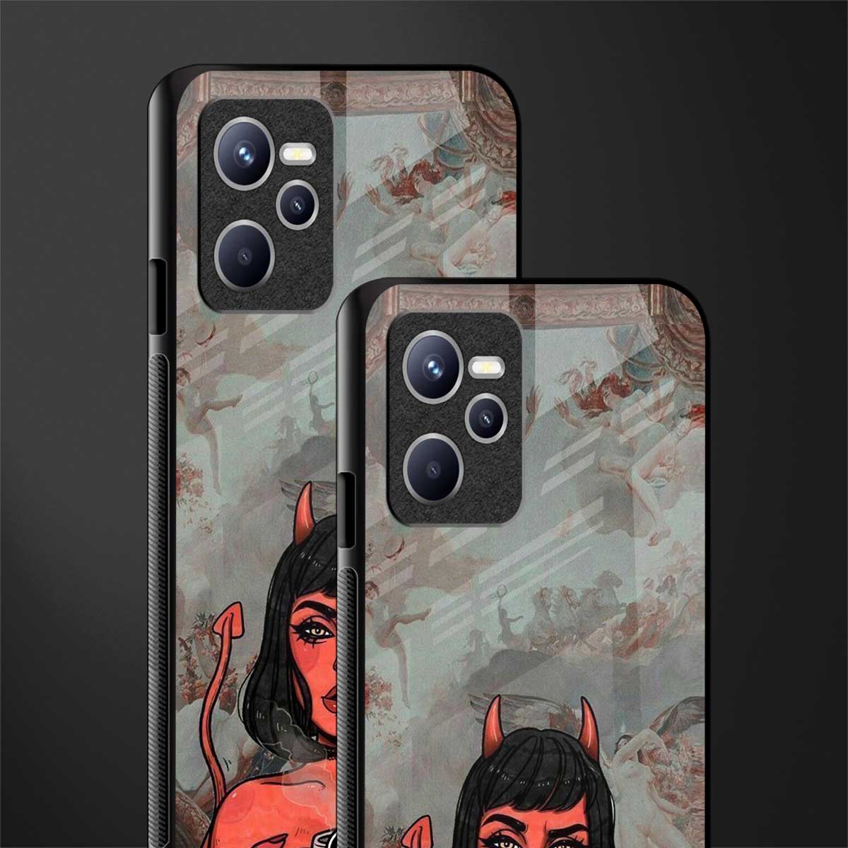 devil buys mymerchandize glass case for realme c35 image-2