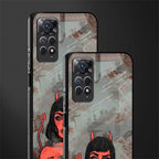 devil buys mymerchandize back phone cover | glass case for redmi note 11 pro plus 4g/5g