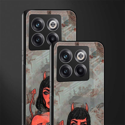 devil buys mymerchandize back phone cover | glass case for oneplus 10t