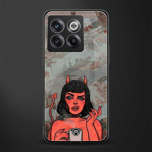 devil buys mymerchandize back phone cover | glass case for oneplus 10t