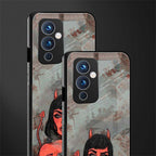 devil buys mymerchandize back phone cover | glass case for oneplus 9