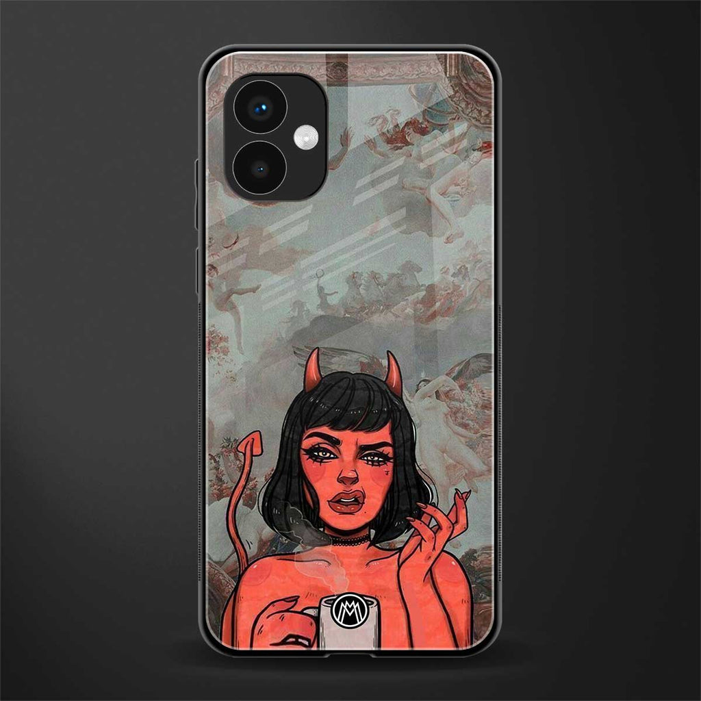 devil buys mymerchandize back phone cover | glass case for samsung galaxy a04
