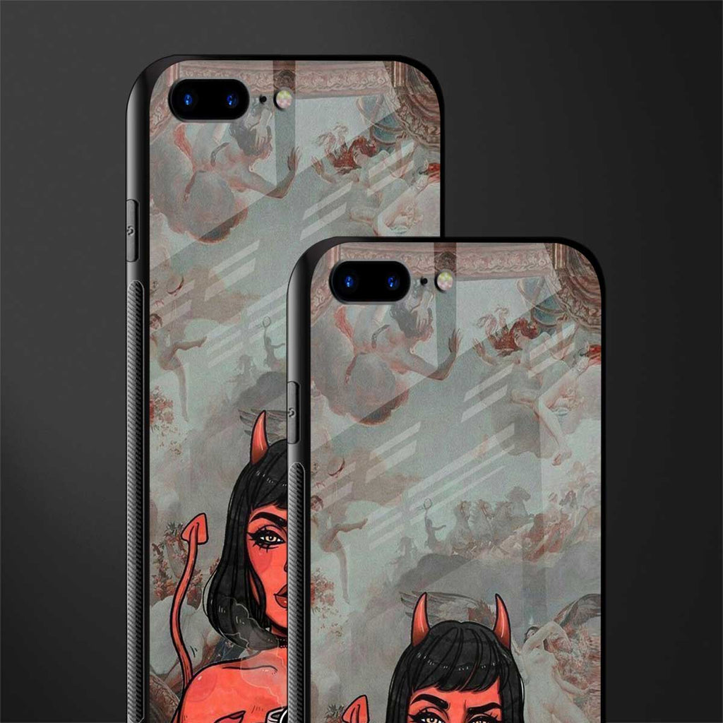 devil buys mymerchandize glass case for iphone 7 plus image-2