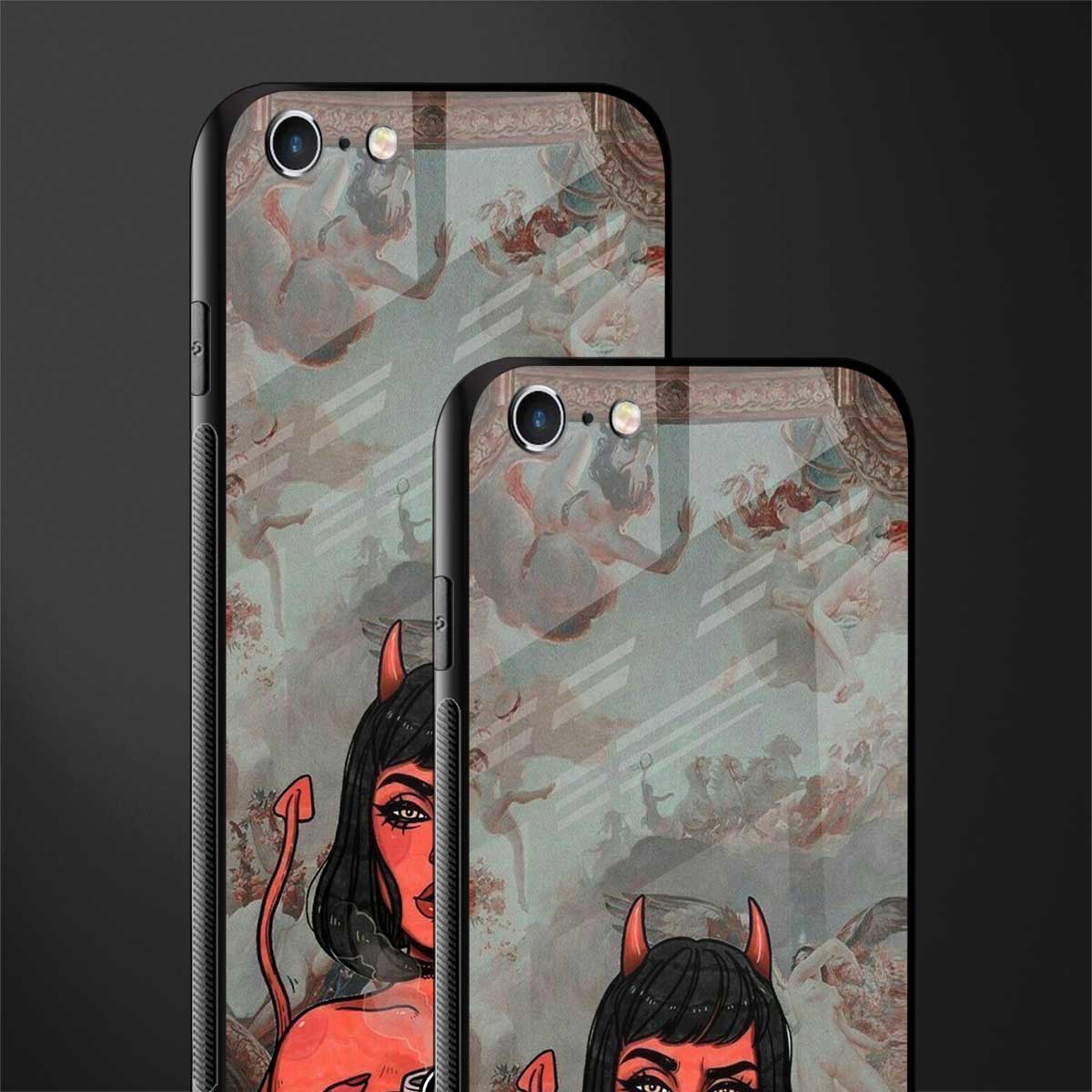 devil buys mymerchandize glass case for iphone 6 image-2