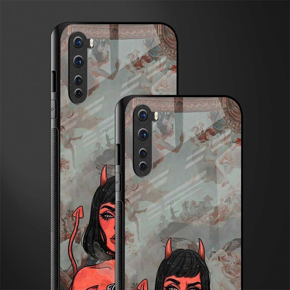 devil buys mymerchandize glass case for oneplus nord ac2001 image-2