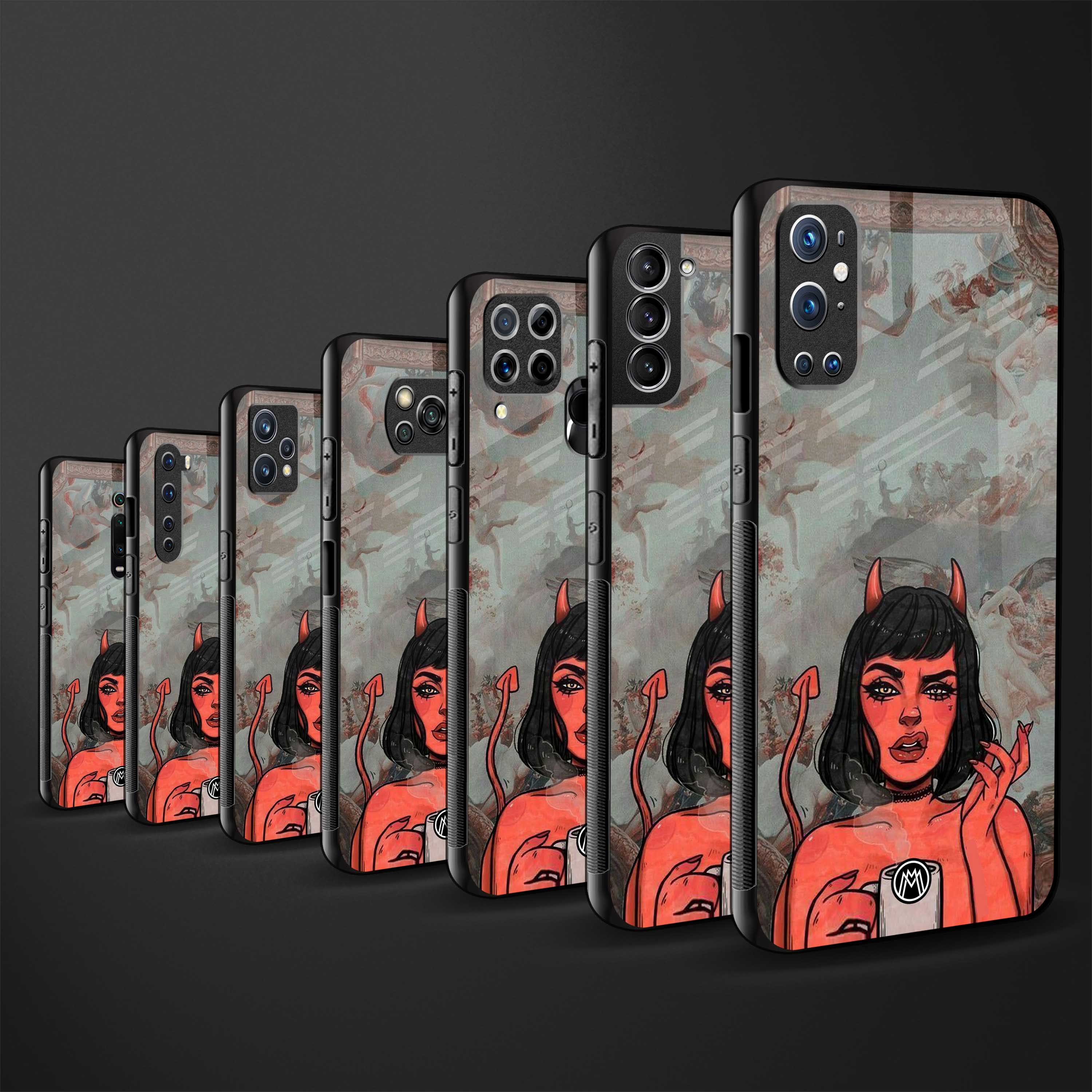 devil buys mymerchandize back phone cover | glass case for redmi note 11 pro plus 4g/5g
