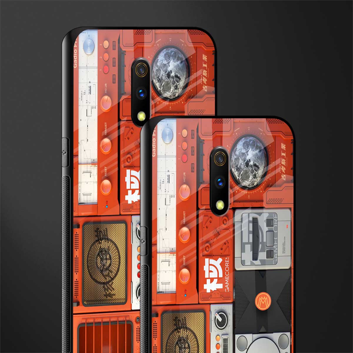 different world glass case for oppo k3 image-2