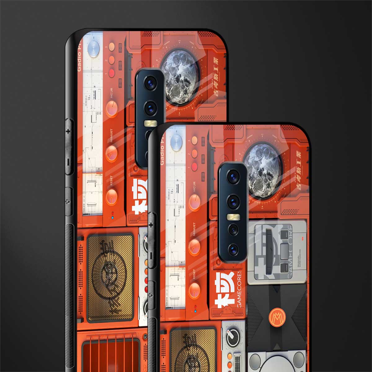 different world glass case for vivo v17 pro image-2