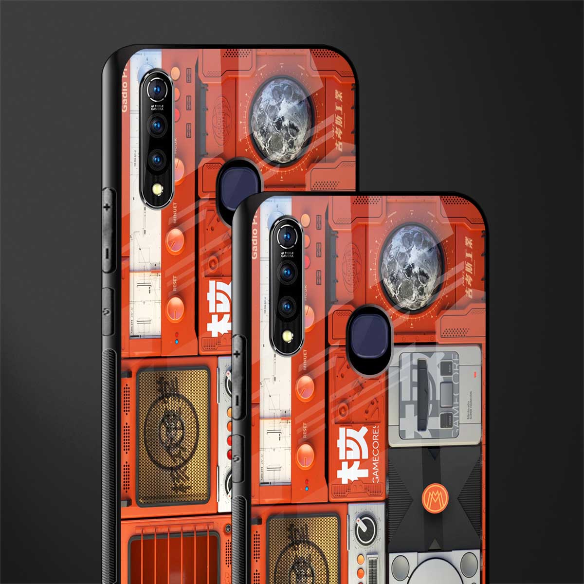 different world glass case for vivo z1 pro image-2