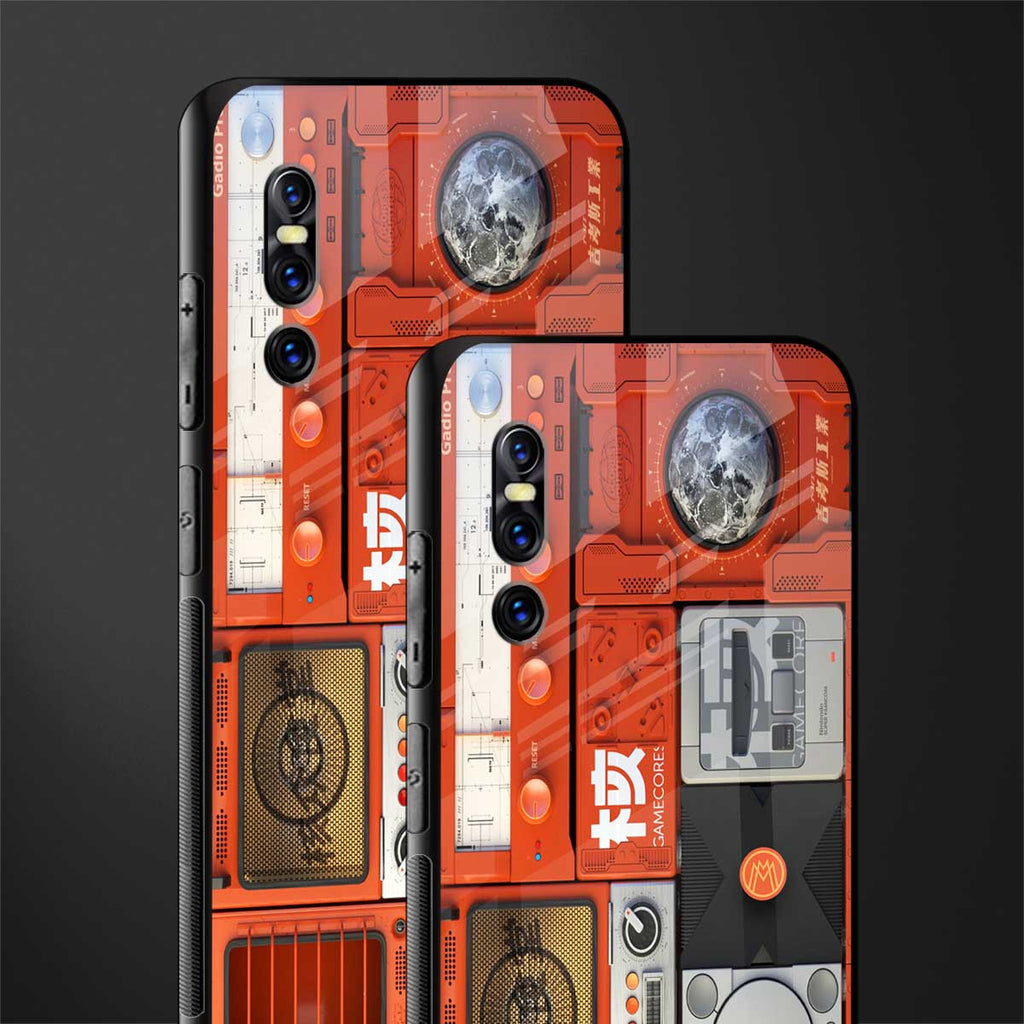 different world glass case for vivo v15 pro image-2