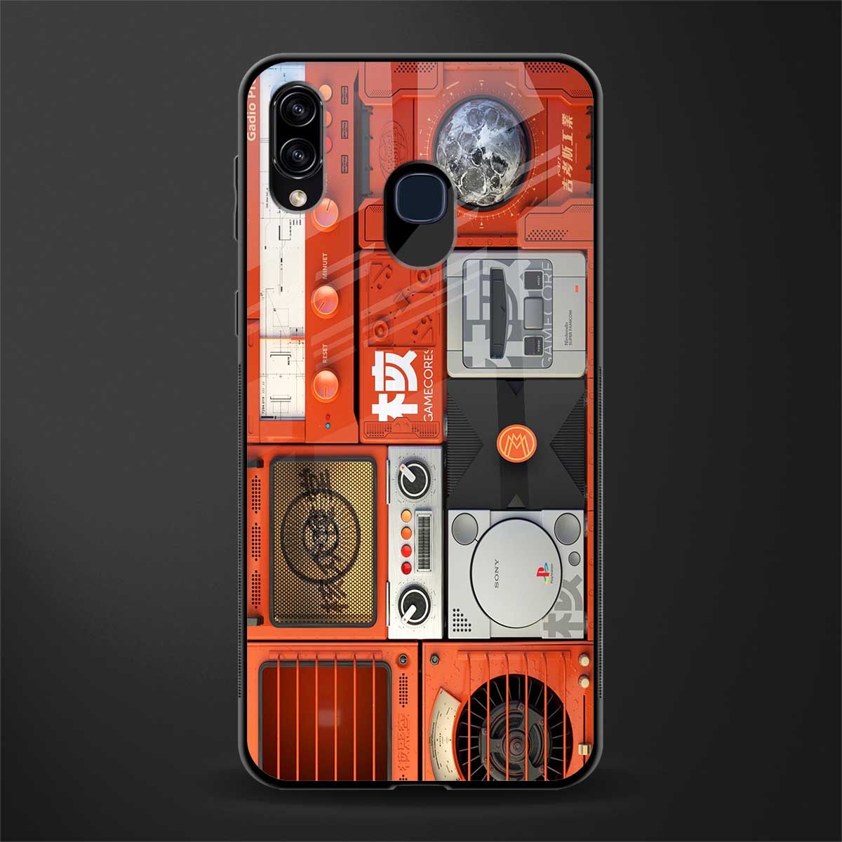 different world glass case for samsung galaxy a20 image