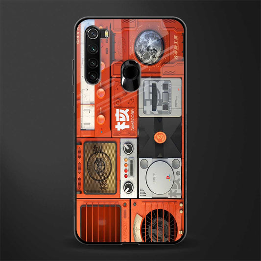 different world glass case for redmi note 8 image
