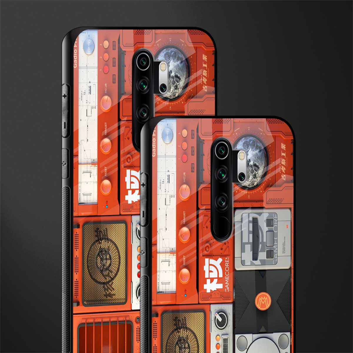 different world glass case for redmi note 8 pro image-2