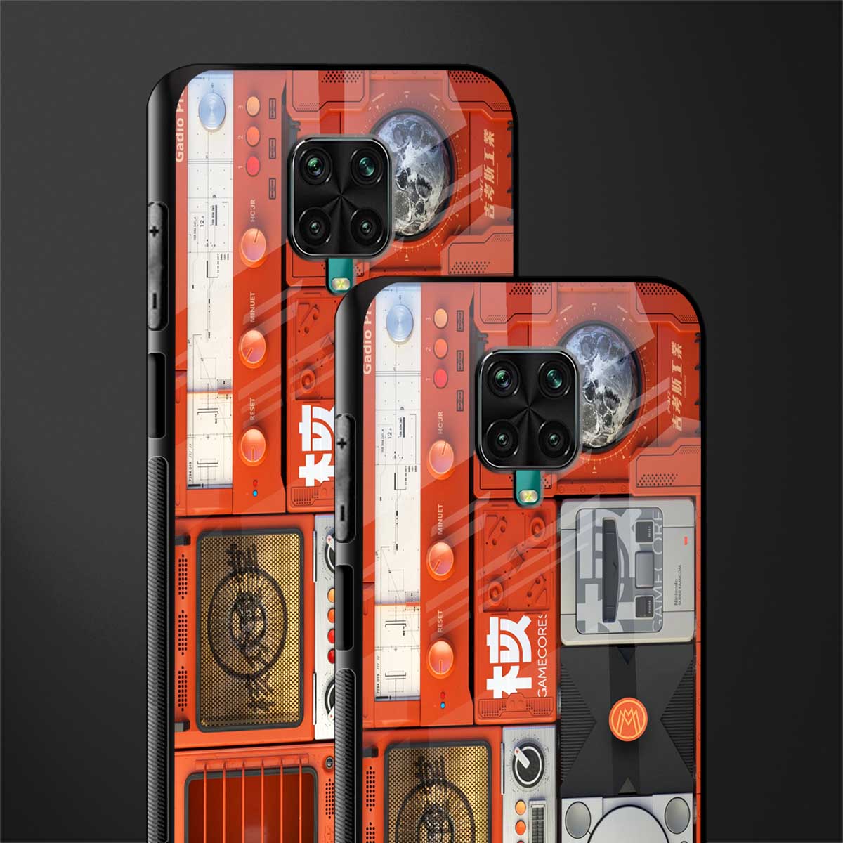 different world glass case for redmi note 9 pro max image-2