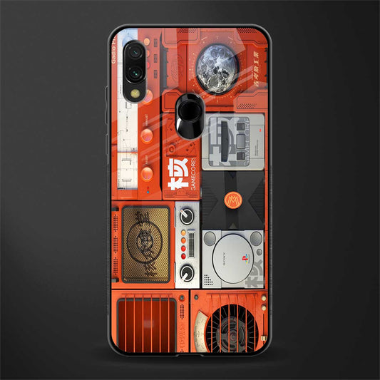 different world glass case for redmi y3 image
