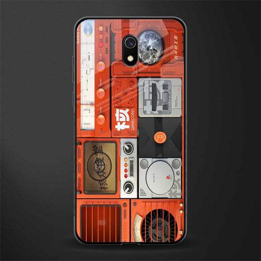 different world glass case for redmi 8a image