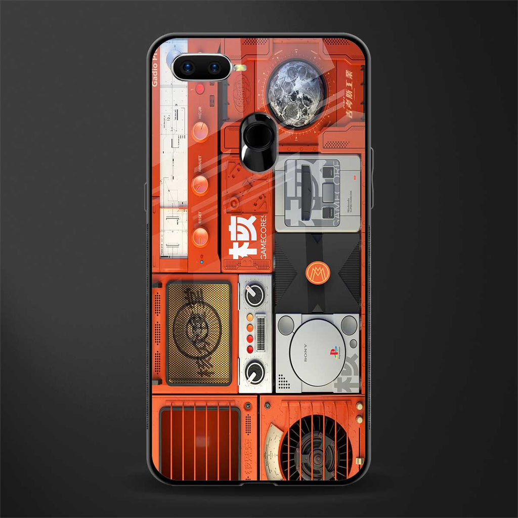 different world glass case for oppo a7 image
