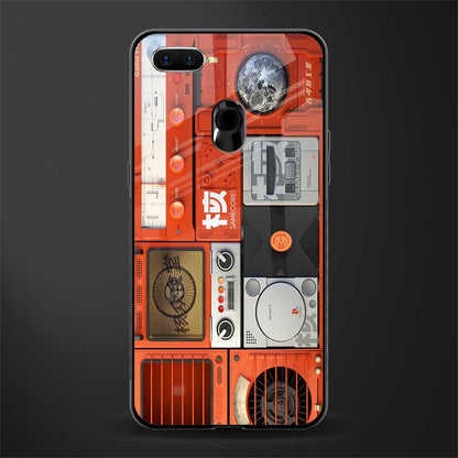different world glass case for oppo a12 image